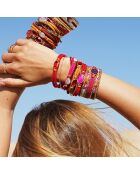 Bracelet manchette Spicy rose