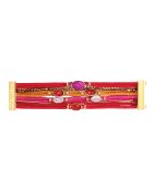 Bracelet manchette Spicy rose