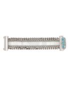 Bracelet manchette Holly argenté