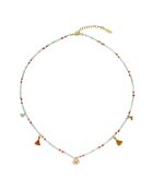 Collier fin Yoyo jade