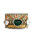 Bracelet manchette Nashville vert