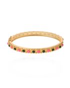 Bracelet jonc Ispa emeraude