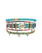 Bracelet manchette Cozumel turquoise