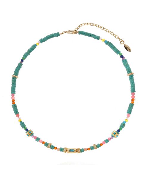 Collier de perles Galilea turquoise