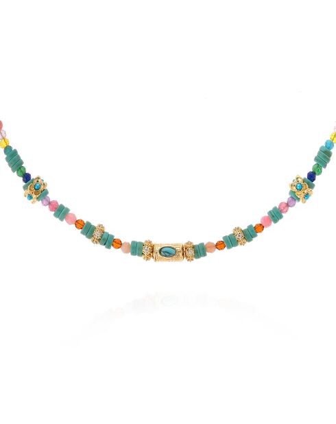Collier de perles Galilea turquoise