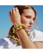 Bracelet Booba Olive jaune