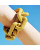 Bracelet Booba Olive jaune