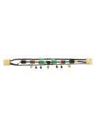 Bracelet manchette Brigand noir