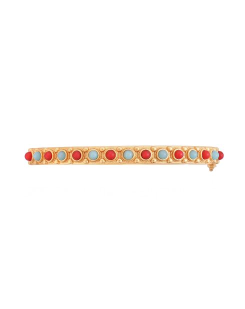 Bracelet jonc Ispa turquoise