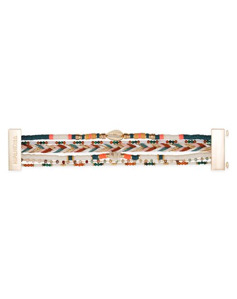 Bracelet manchette Cubanita blanc