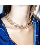 Collier xxl Jazzy Café marron