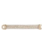 Bracelet manchette Flackes doré