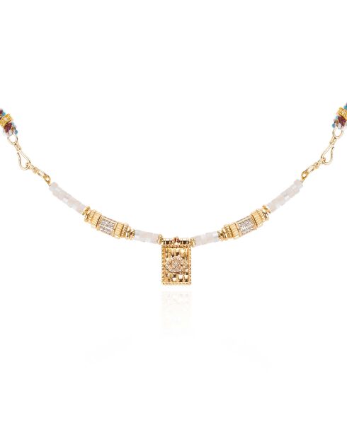 Collier Chamane blanc
