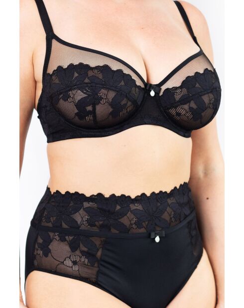 Soutien-gorge avec armatures Assia noir