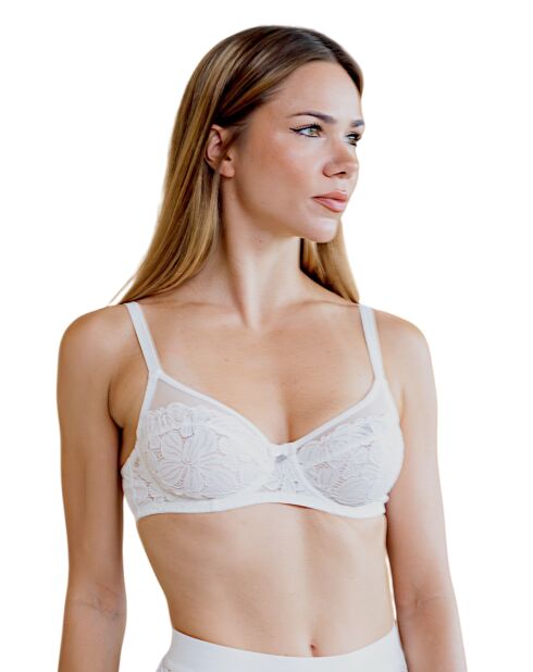 Soutien-gorge avec armatures Roselyne ivoire