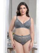 Soutien-gorge avec armatures grande taille Meline gris