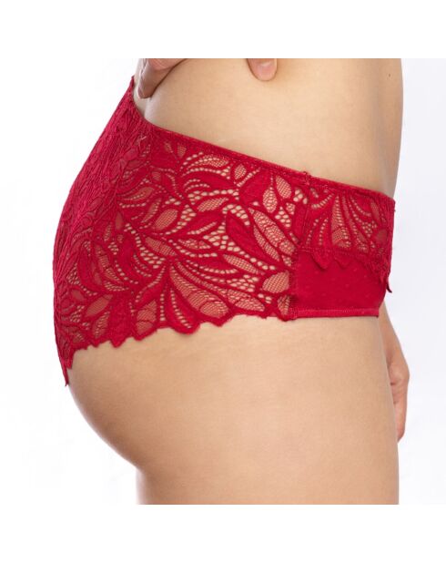 Shorty Rosana rouge