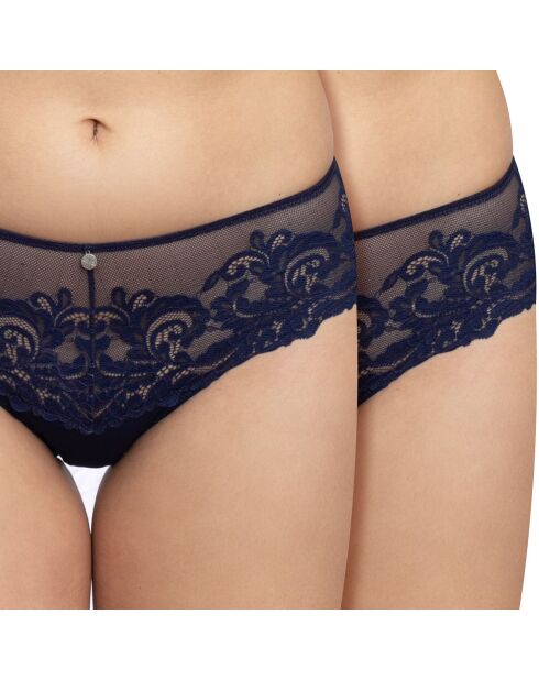 2 Shorties Asimine bleu marine