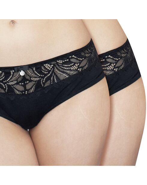 2 Shorties Rosana noirs