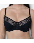 Soutien-gorge armatures Élisa noir