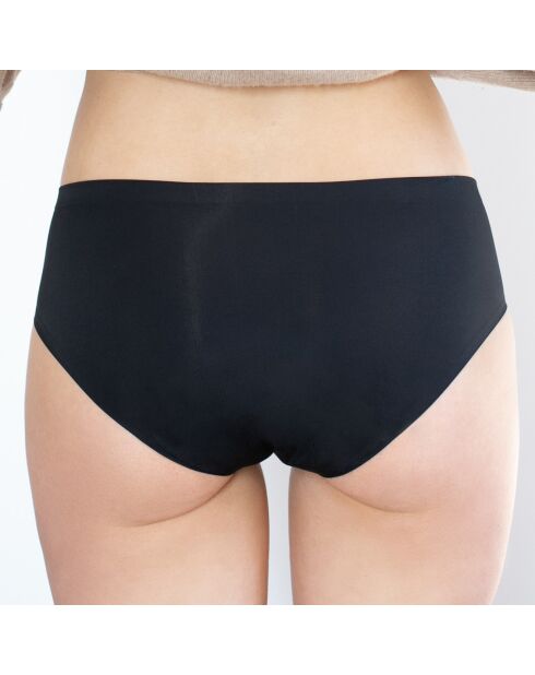 3 Shorties menstruels Micro Invisible noirs - flux moyen