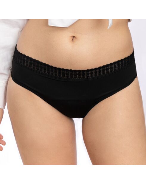 Culotte menstruelle noire - ultra absorbante