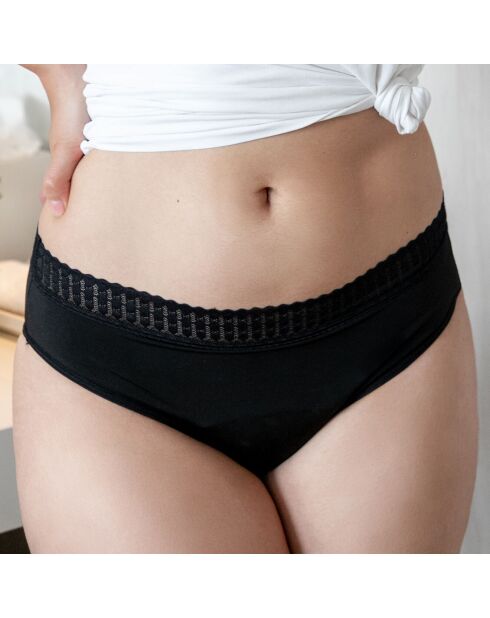 Culotte menstruelle noire - ultra absorbante