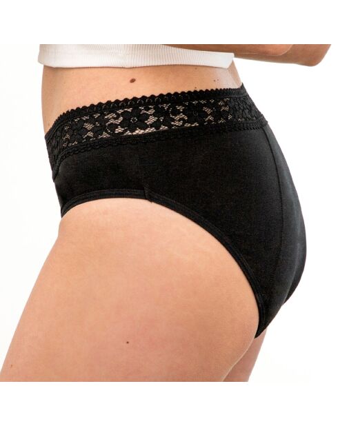 Culotte menstruelle noire - flux abondant