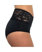 Culotte haute menstruelle Rosalie noire