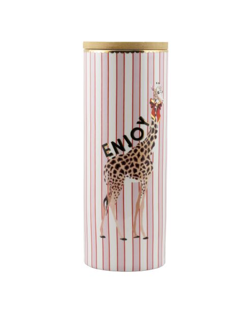 Pot hermétique L Girafe multicolore - 27x10x10 cm