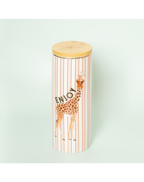 Pot hermétique L Girafe multicolore - 27x10x10 cm