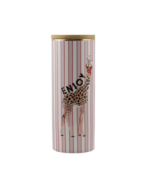 Pot hermétique L Girafe multicolore - 27x10x10 cm