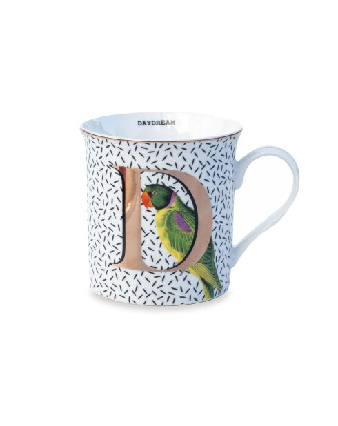 Tasse Alphabet D pour Daydream multicolore - 400ml