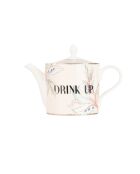 Petite théière & 2 Tasses Floral multicolore - 39,5x20,5x35,5 cm