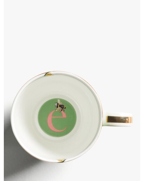 Tasse E Alphabet multicolore - 400 ml