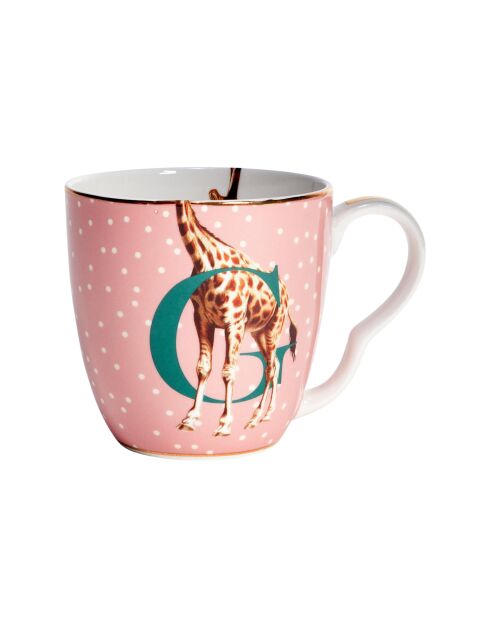 Tasse G Alphabet multicolore - 400 ml