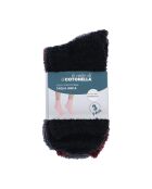 Lot de 3 chaussettes courtes ass nero-bordeaux-antracite