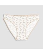 Lot de 3 mini culottes Elan beiges