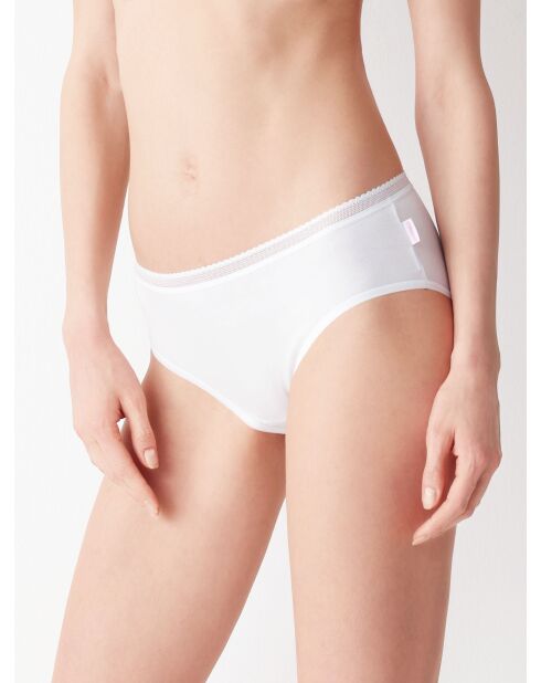 Lot de 2 Culotte midi Pidama blanches
