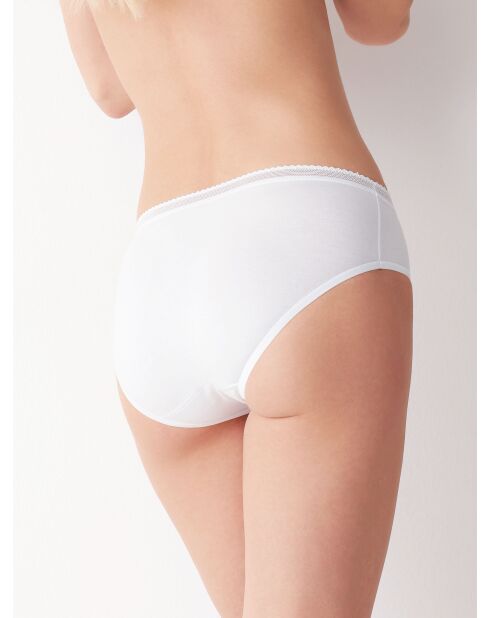 Lot de 2 Culotte midi Pidama blanches