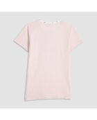 Pyjama Serafino manches courtes + Short Fivaio rosa