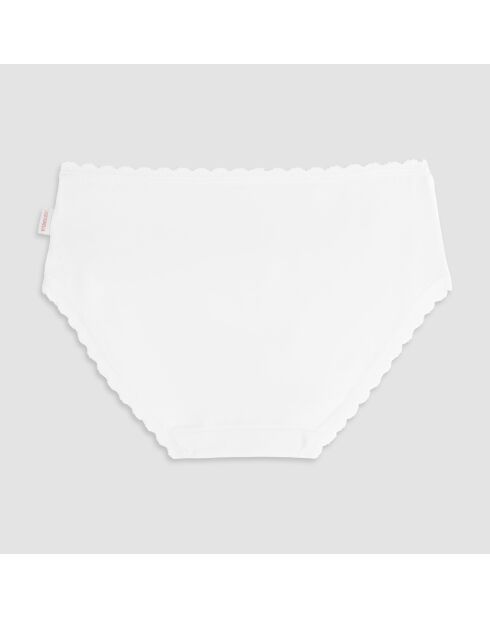 Lot de 2 Culotte midi Rivevi blanches