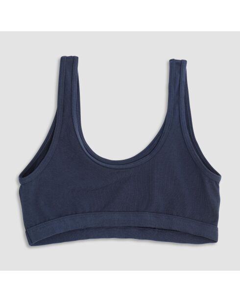 Lot de 3 Brassières Yazido beige clair, gris et bleu marine