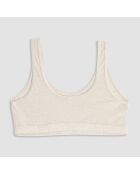 Lot de 3 Brassières Yazido beige clair, gris et bleu marine