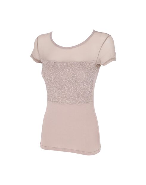 T-shirt manches courtes Sisaki colombe