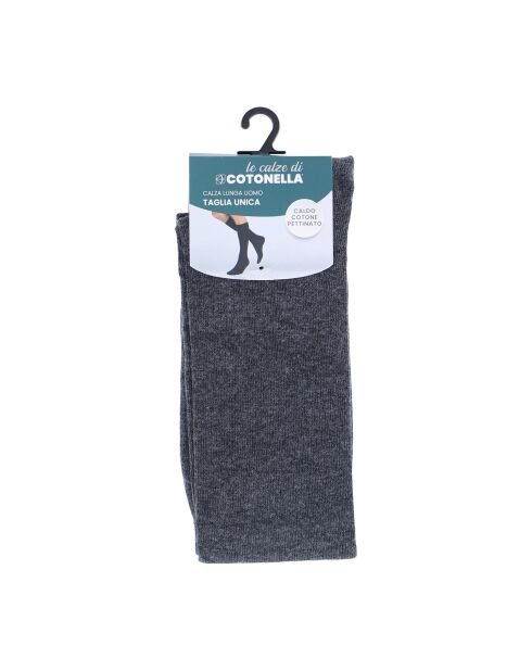 Chaussettes longues Mene anthracite