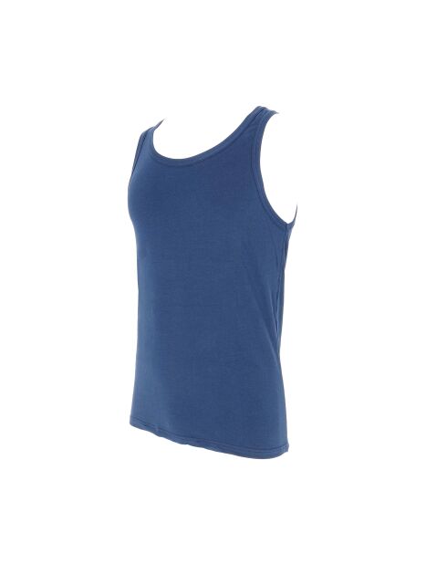 Débardeur à épaules larges Toiama bleu