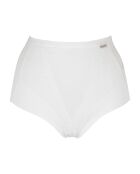 Wit katoenen slipje met hoge taille van Inès