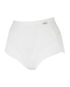 Wit katoenen slipje met hoge taille van Inès