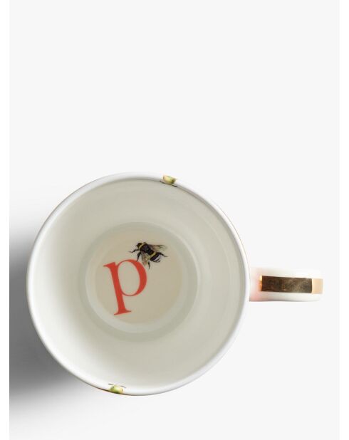 Tasse P Alphabet multicolore - 400ml